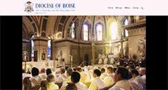 Desktop Screenshot of catholicidaho.org