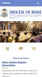 Mobile Screenshot of catholicidaho.org